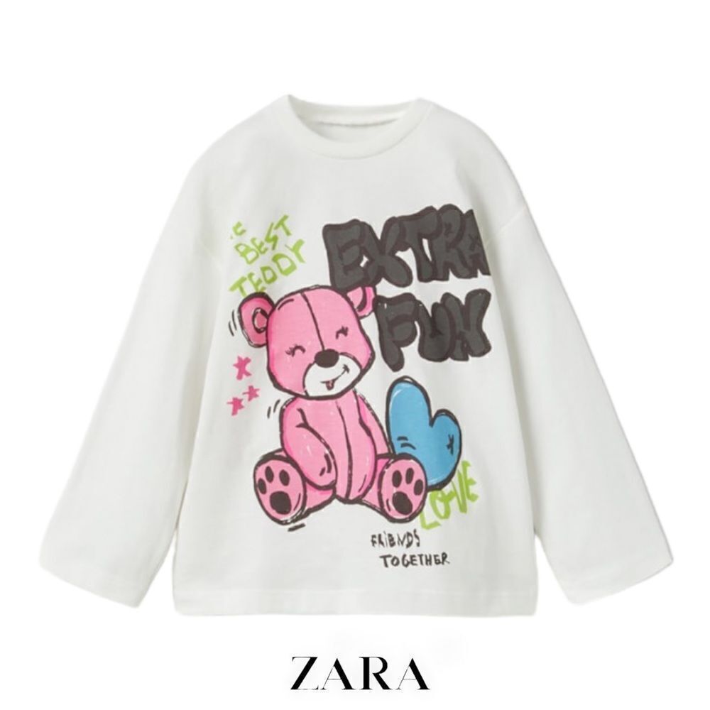ZARA Kids | White | GRAFFITI SHIRT